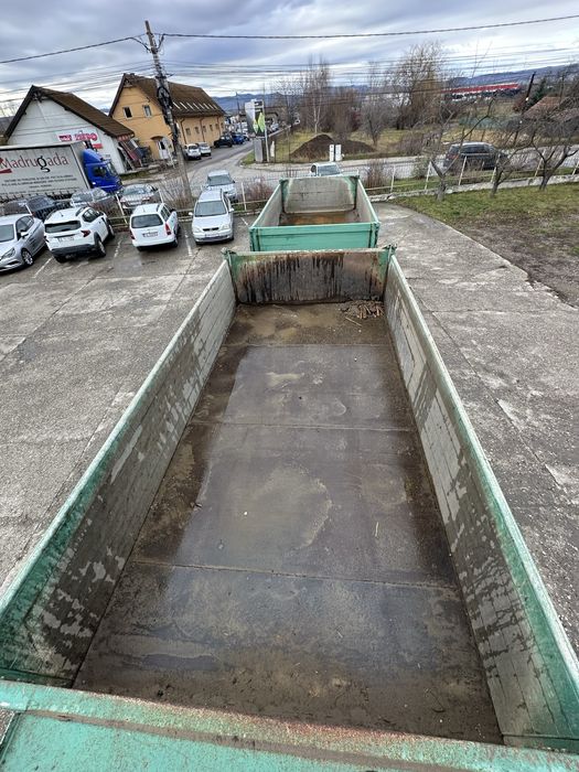 Scania R420 6x4 cu remorca tadem