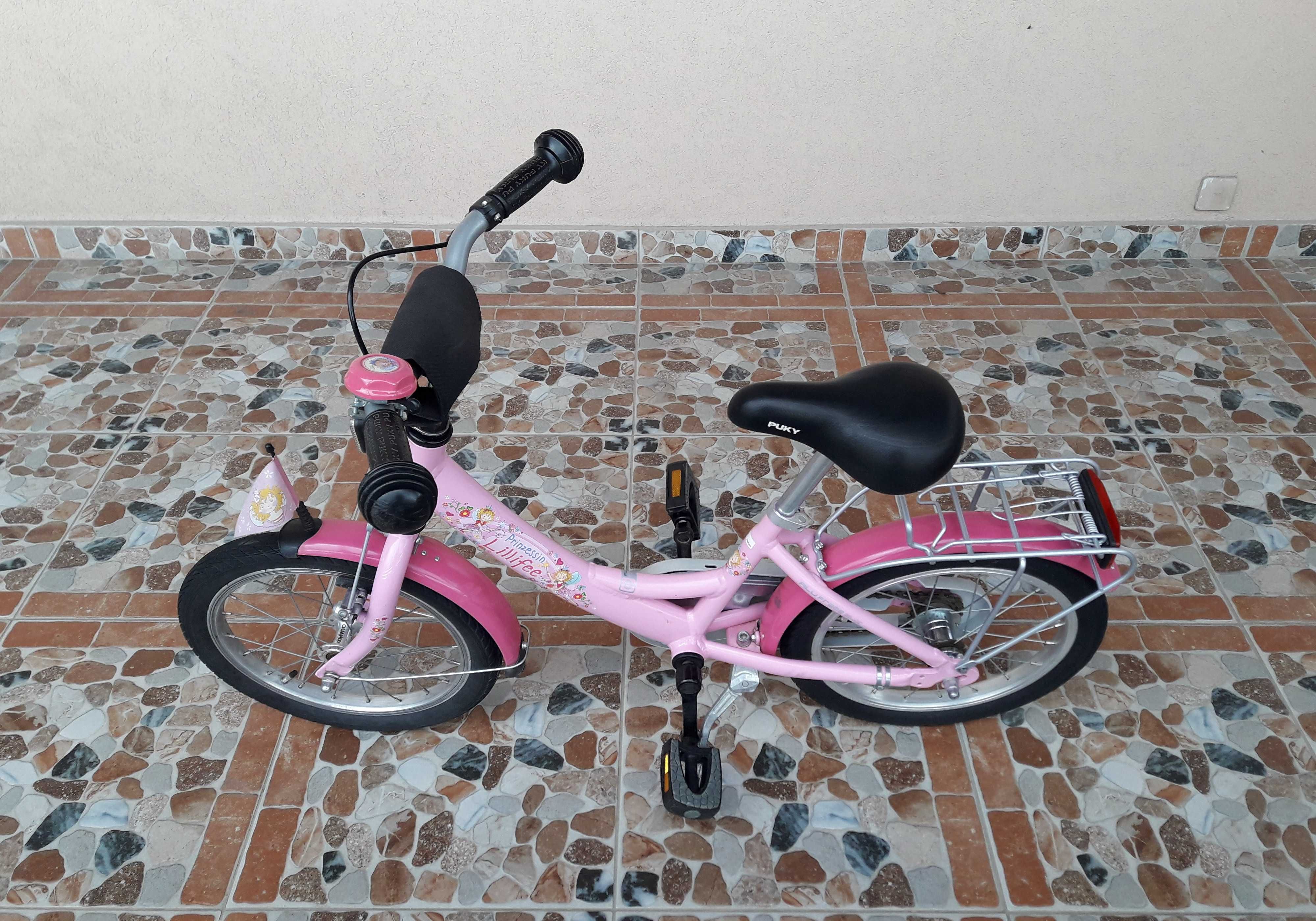 Bicicletă copii 16’ PUKY ZL 16-1 ALUMINIU Prinzessin Lillifee – Roz