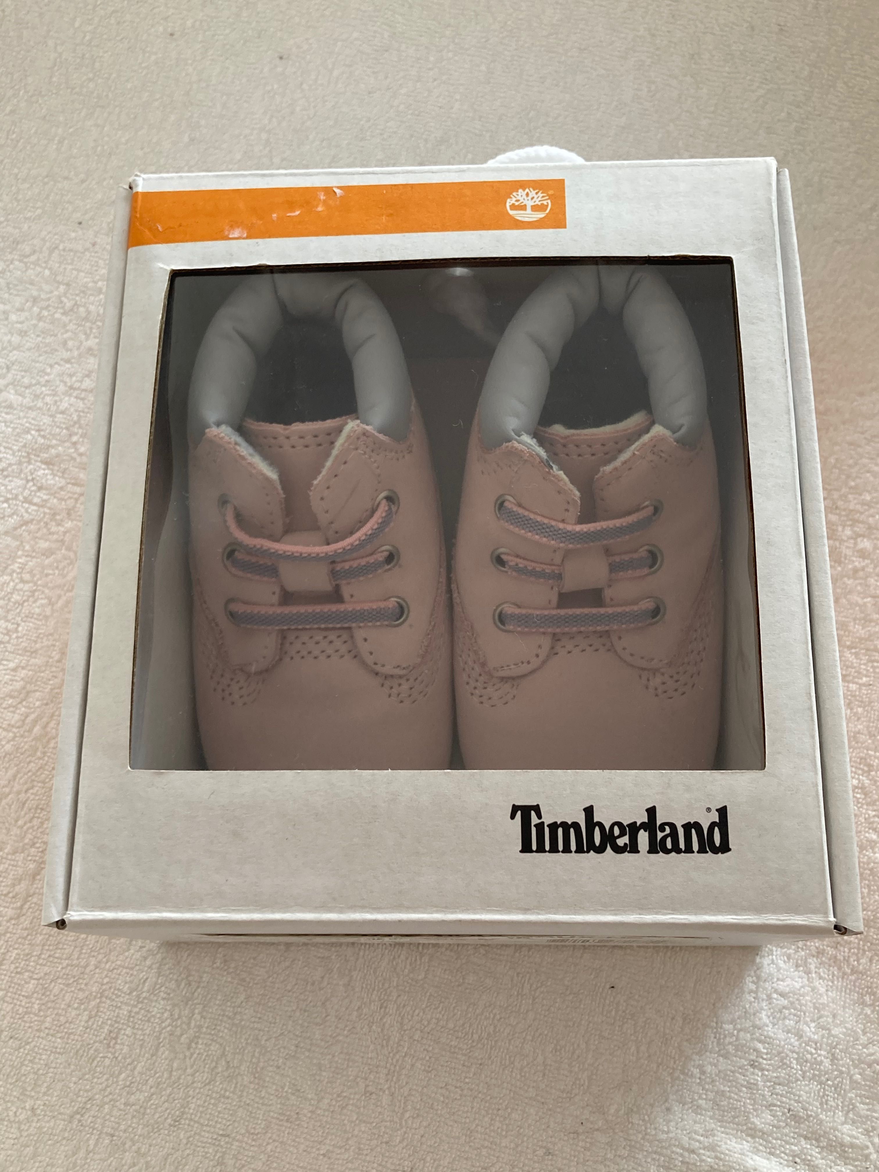 Бебешки ботуши Timberland розови 2 р-р