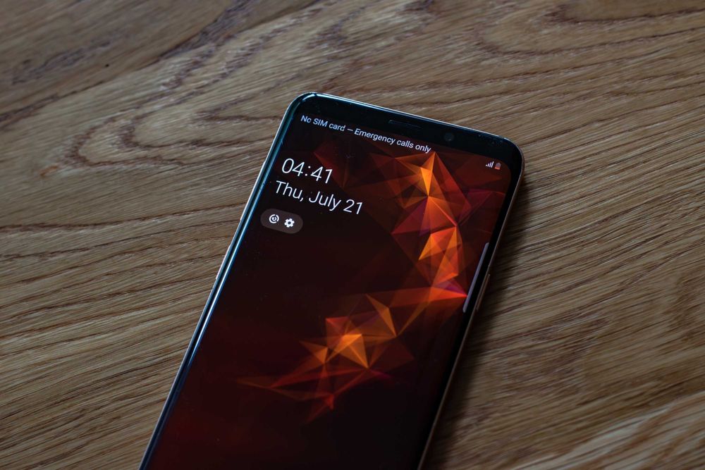 Смартфон Samsung Galaxy S9+, цвят "Sunrise Gold"