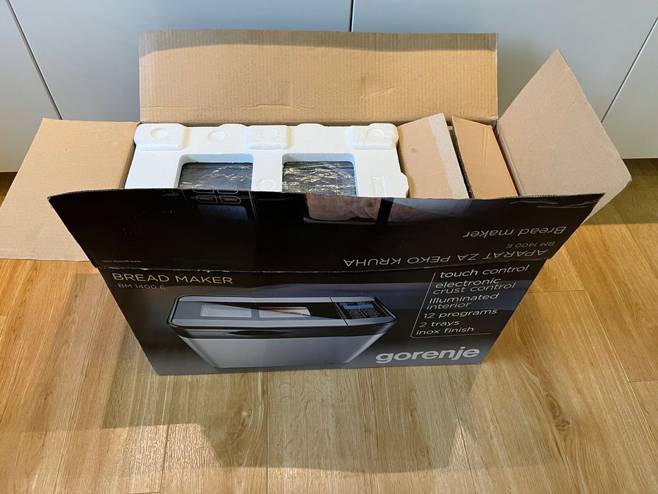 Хлебопекарна Gorenje много запзена