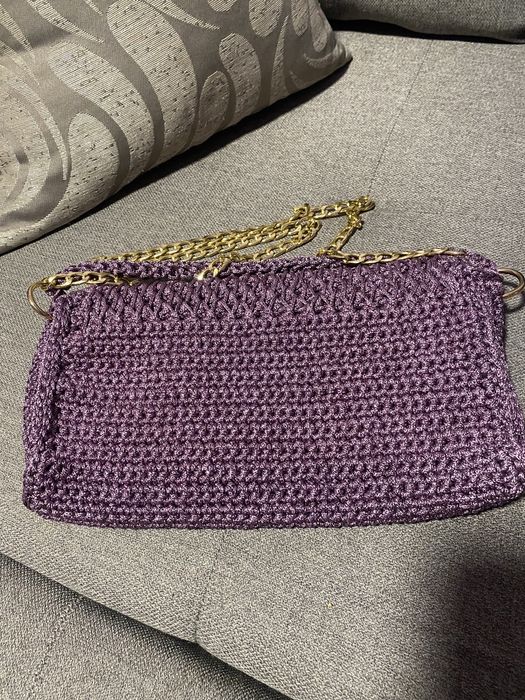 Дамска чанта плетиво НОВА