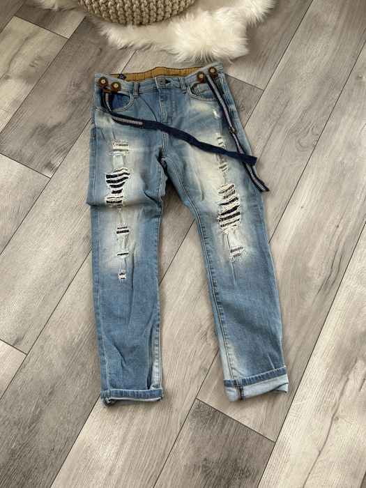 Blugi Zara albastru deschis