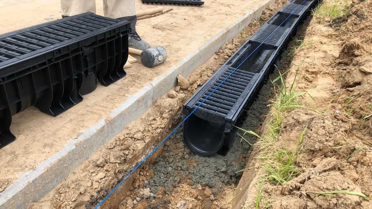 Канал водоотводная