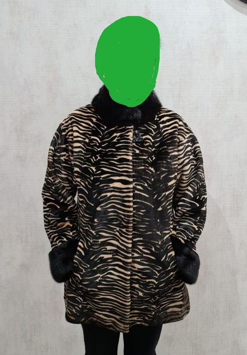 Шуба стриженая норка