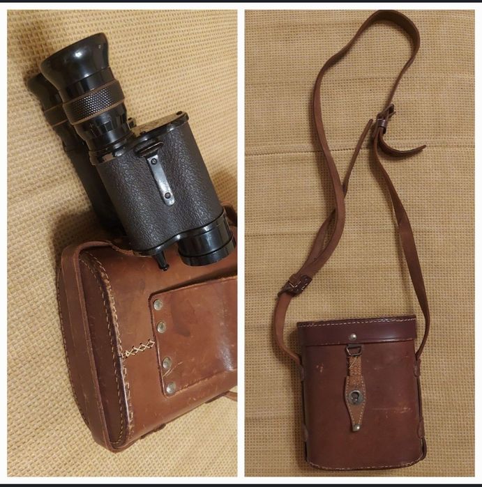 Binoclu Telemetru  WW1 Joules Huet reticul superb