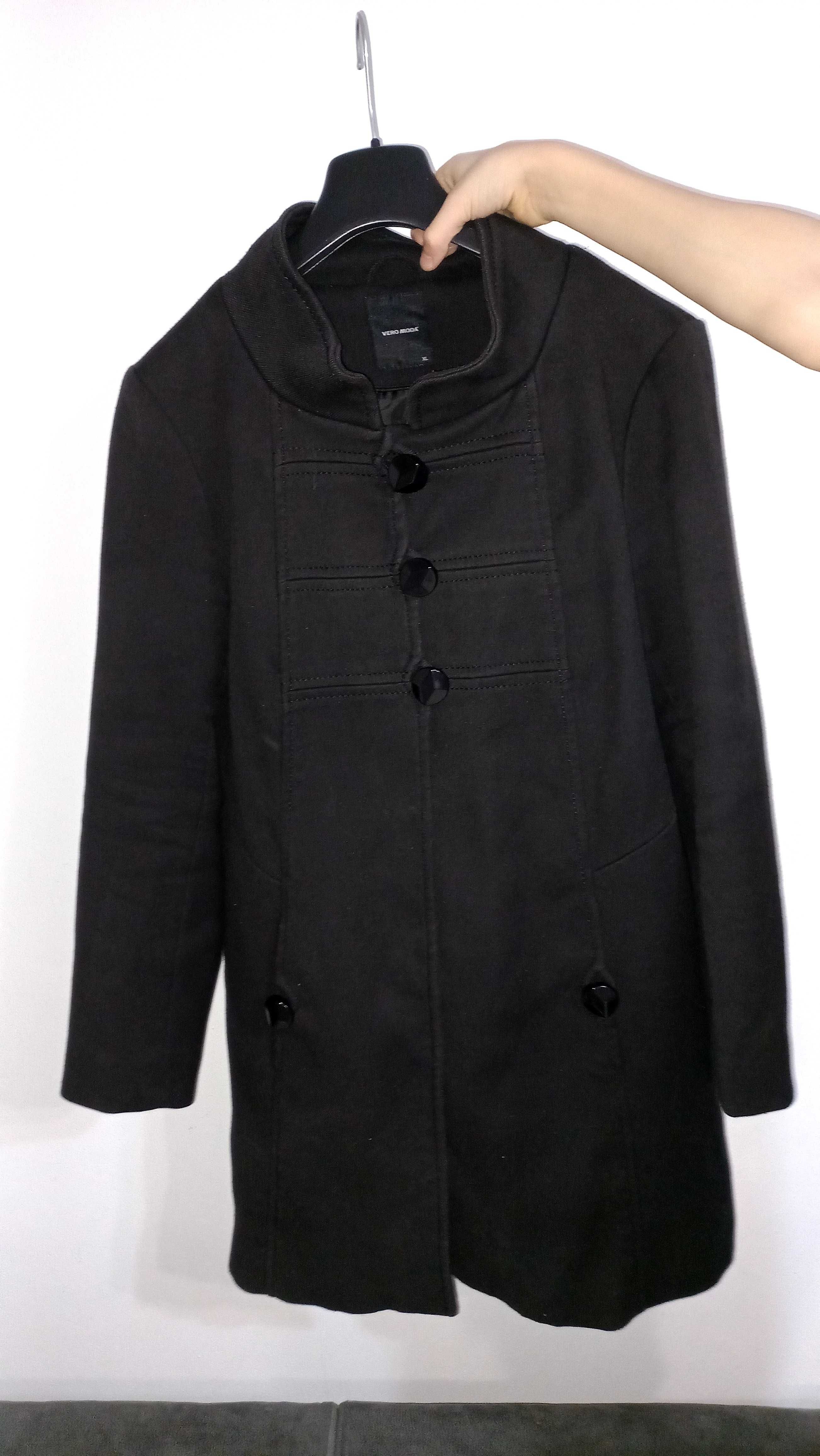 Palton negru Vero Moda (XL)