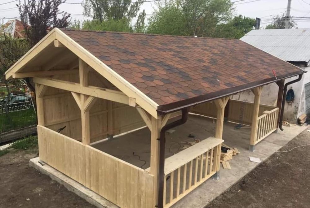 Foișoare, terase, magazii, căsuțe, pergole etc