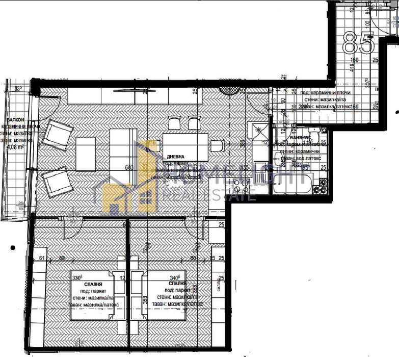 Продава се Тристаен апартамент в София, Дружба 1 - 112 кв.м за 1421 €/кв.м - Снимка #10