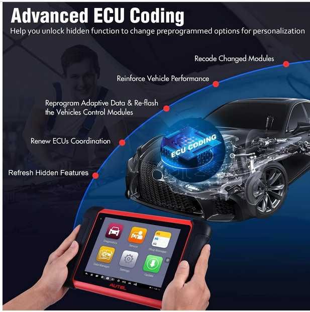 Tester diagnoza si programare auto Autel MaxiCOM MK906BT