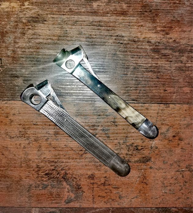 Резачка Солинген за пури месинг дръжка от кокал рог SOLINGEN