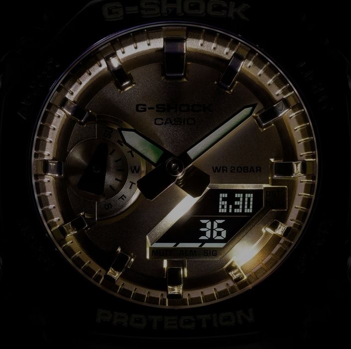 Casio G-Shock GA-2100GB-1AER; ORIGINAL, acte, sigilat.
