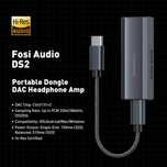 Fosi Audio DS2 2024 - DAC și Amplificator de Căști Portabil