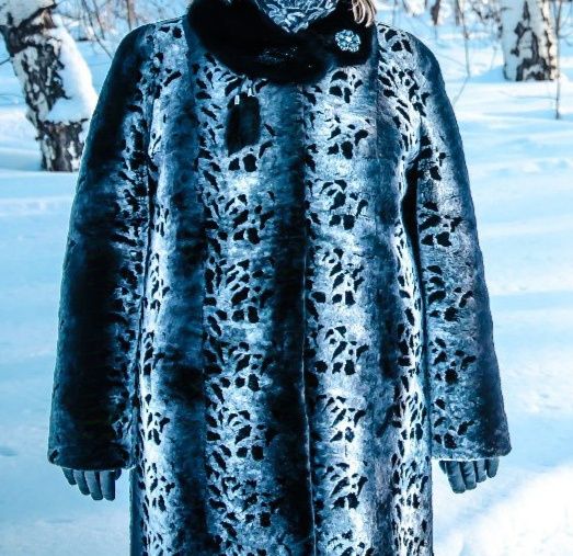 Шуба мутоновая размер 56-58