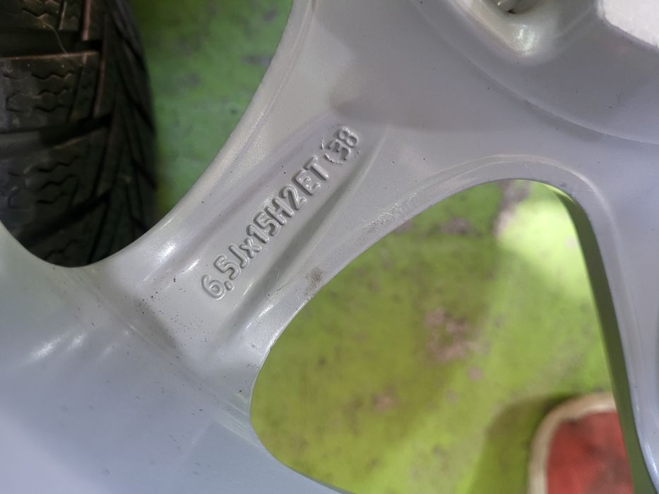 15 5x100 Vw Polo Skoda Seat лети джанти 5х100