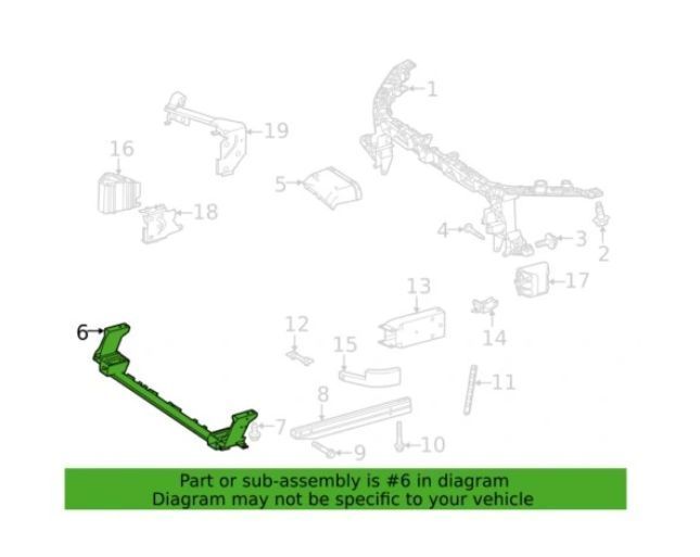 Panou inferior panou central, trager Mercedes Clasa A (W177), 06.2018-, montare fata, RapidAuto