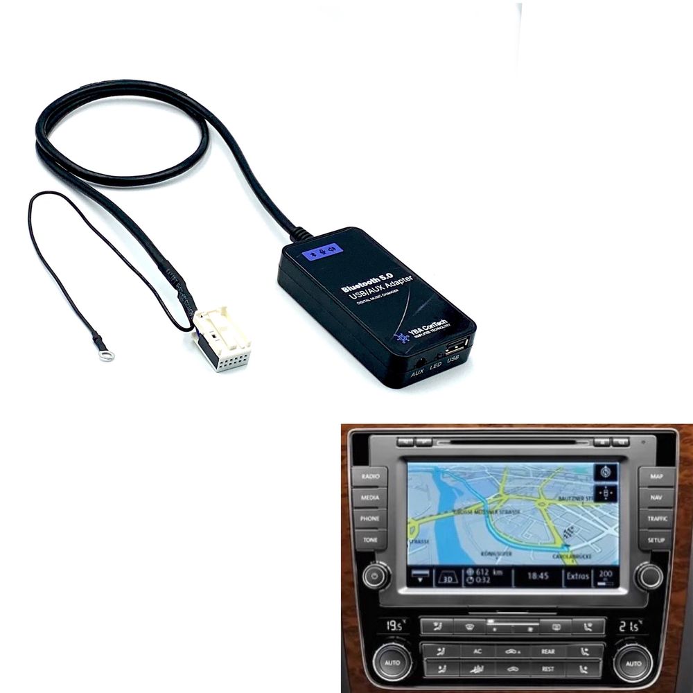 Interfata adaptor Bluetooh USB aux in Volkswagen Phaeton 2010-2015