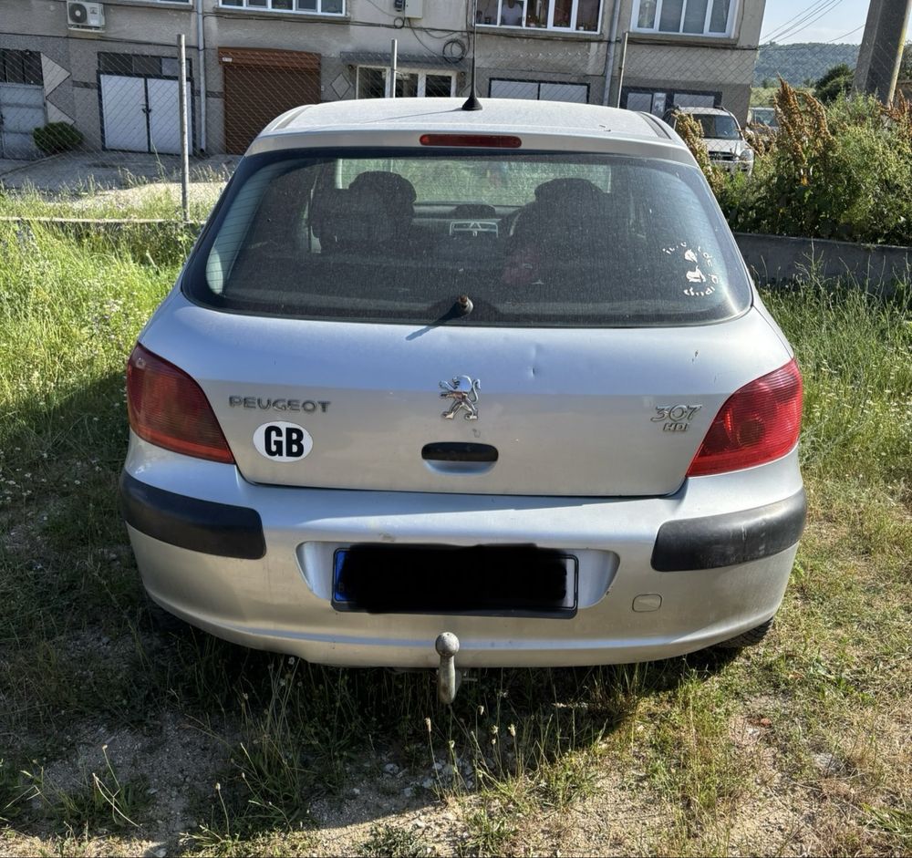 Peugeot 307hdi 2.0 90кс на части
