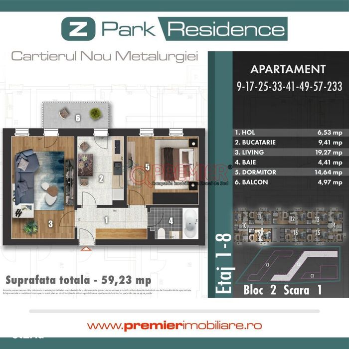 Z Park Metalurgiei - Rate la Dezvoltator - Ansamblu Premium