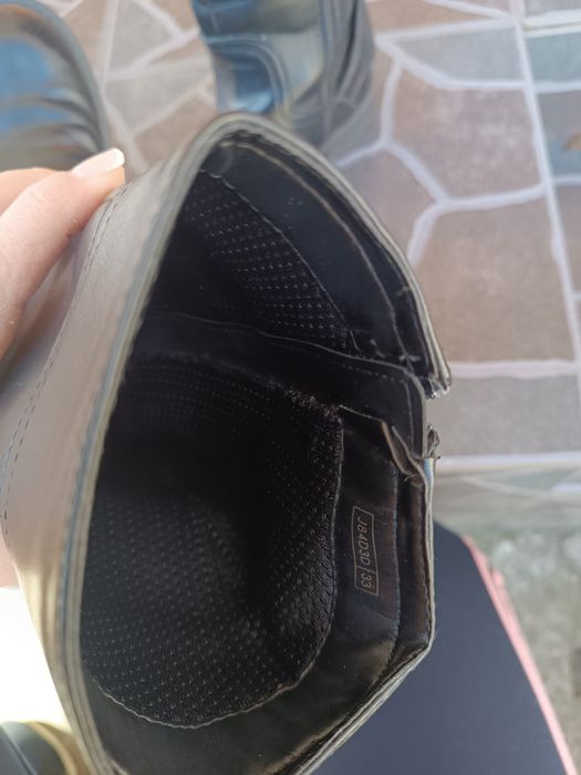 Ghete din piele pt fetite