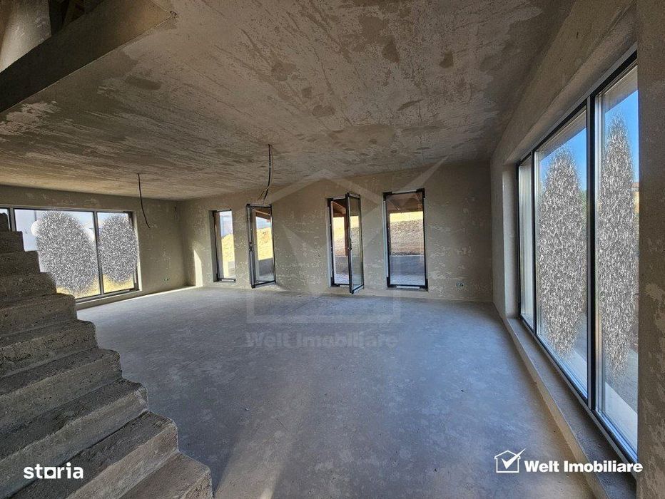 Casa individuala stil scandinav, zona Salicea, 500 teren liber, 2 gara