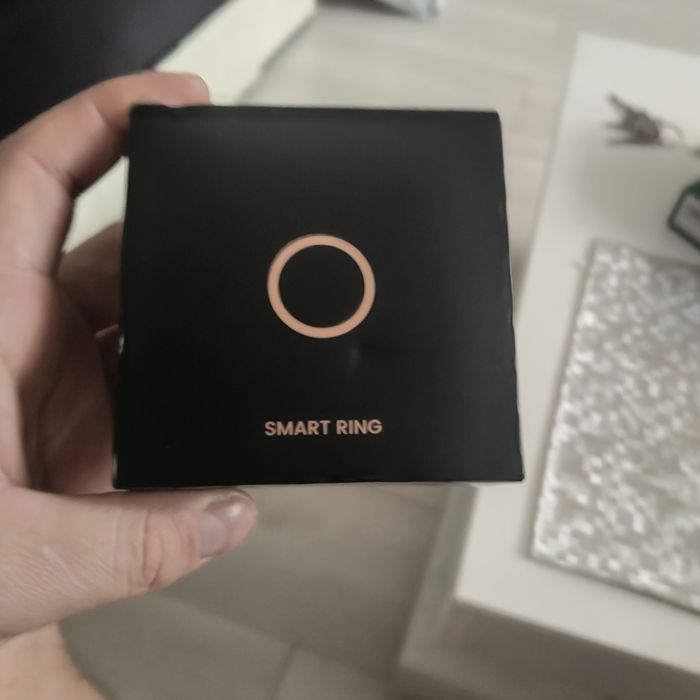 Inel inteligent black-gold mărimea 12