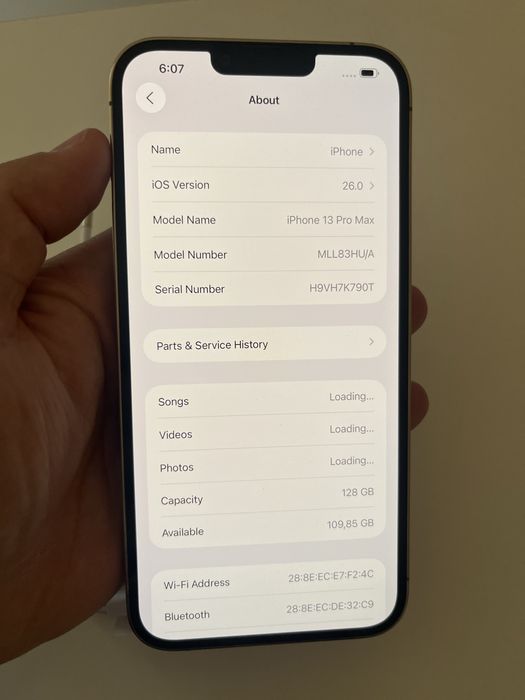 Iphone 13pro max 128GB