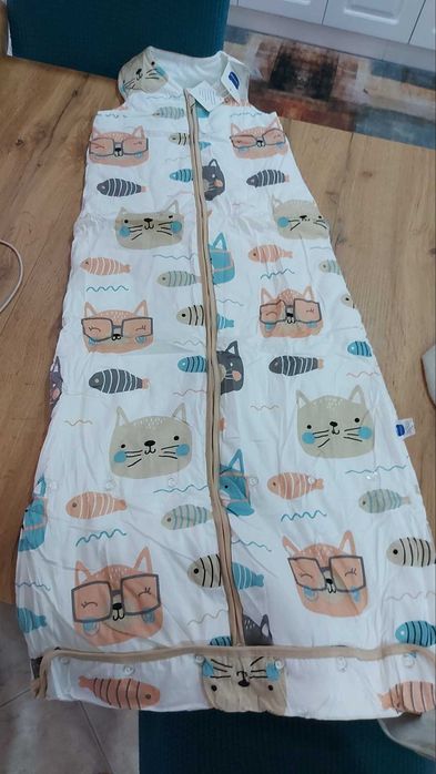 Детски спален чувал с красива апликация 3 броя 1M. и 80см. 110см.