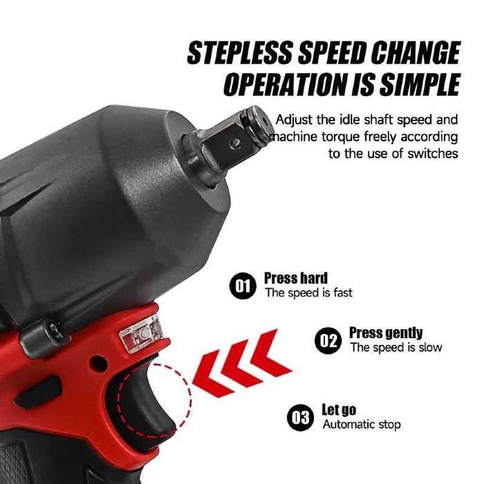 Cheie/filetanta impact pentru baterii Milwaukee