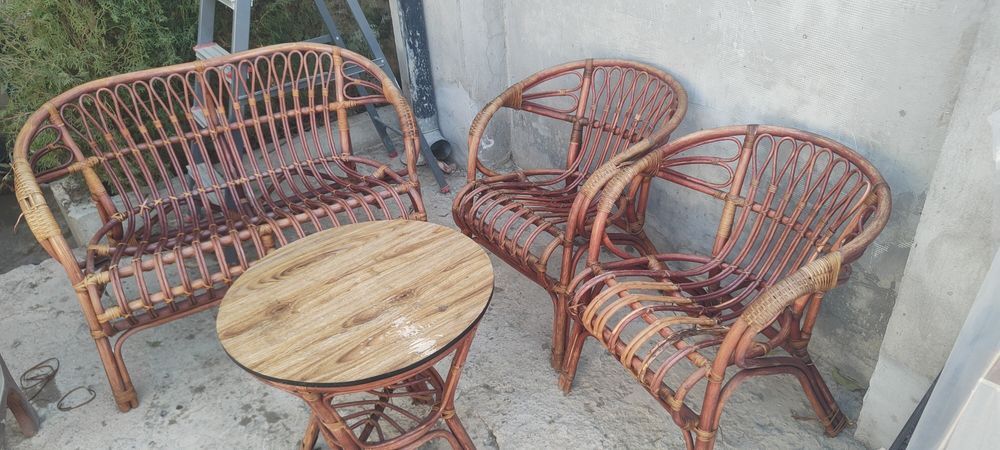 Садовая мебель из ротанга