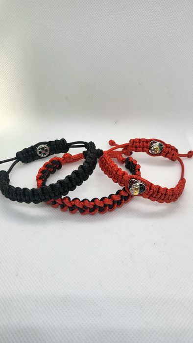Bratari tip shamballa, cu pietre semipretioase, aur sau argint