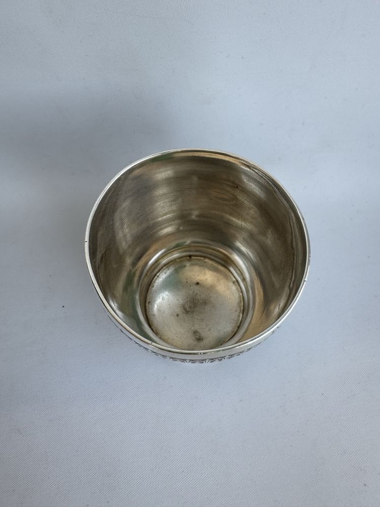 Pahar din argint masiv