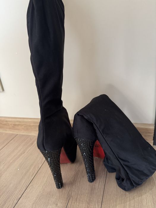 Дамски ботуши на ток