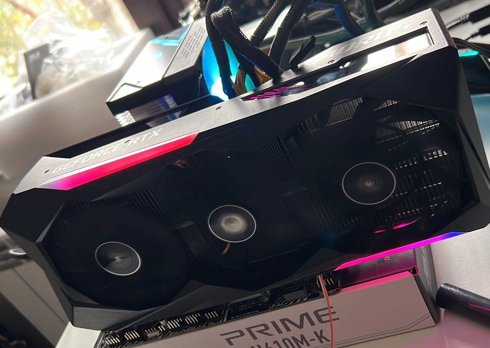 Placa video RTX 3070 Ti Aorus Master 8 GB GDDR6X Cu Display NVIDIA