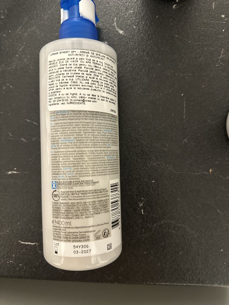 Gel dus Lipikar Syndet La Roche Posay