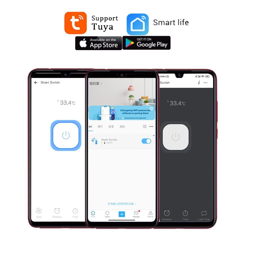 Tuya Smart WiFi Термостат с Т°С сензор и отчет на ел.енергия, 16A/3kW
