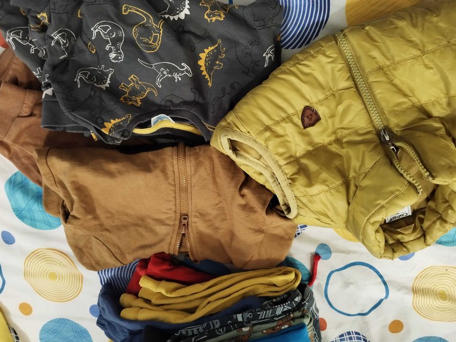 Лот за момче есен- зима 86-92