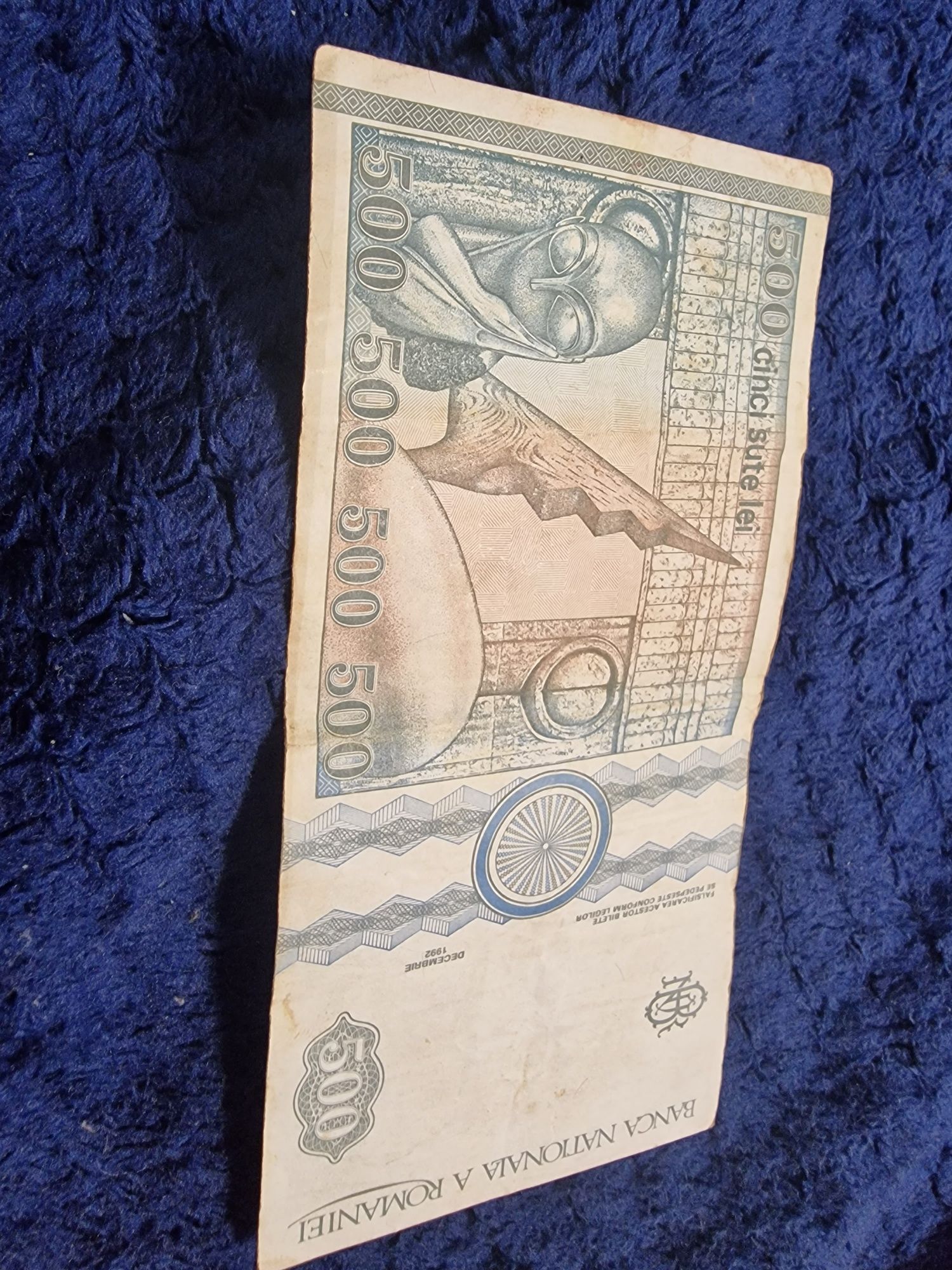 Vand  bancnota 500 lei