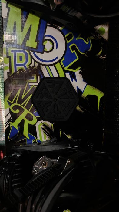 Placa snowboard 135 Morrow+legaturi boots