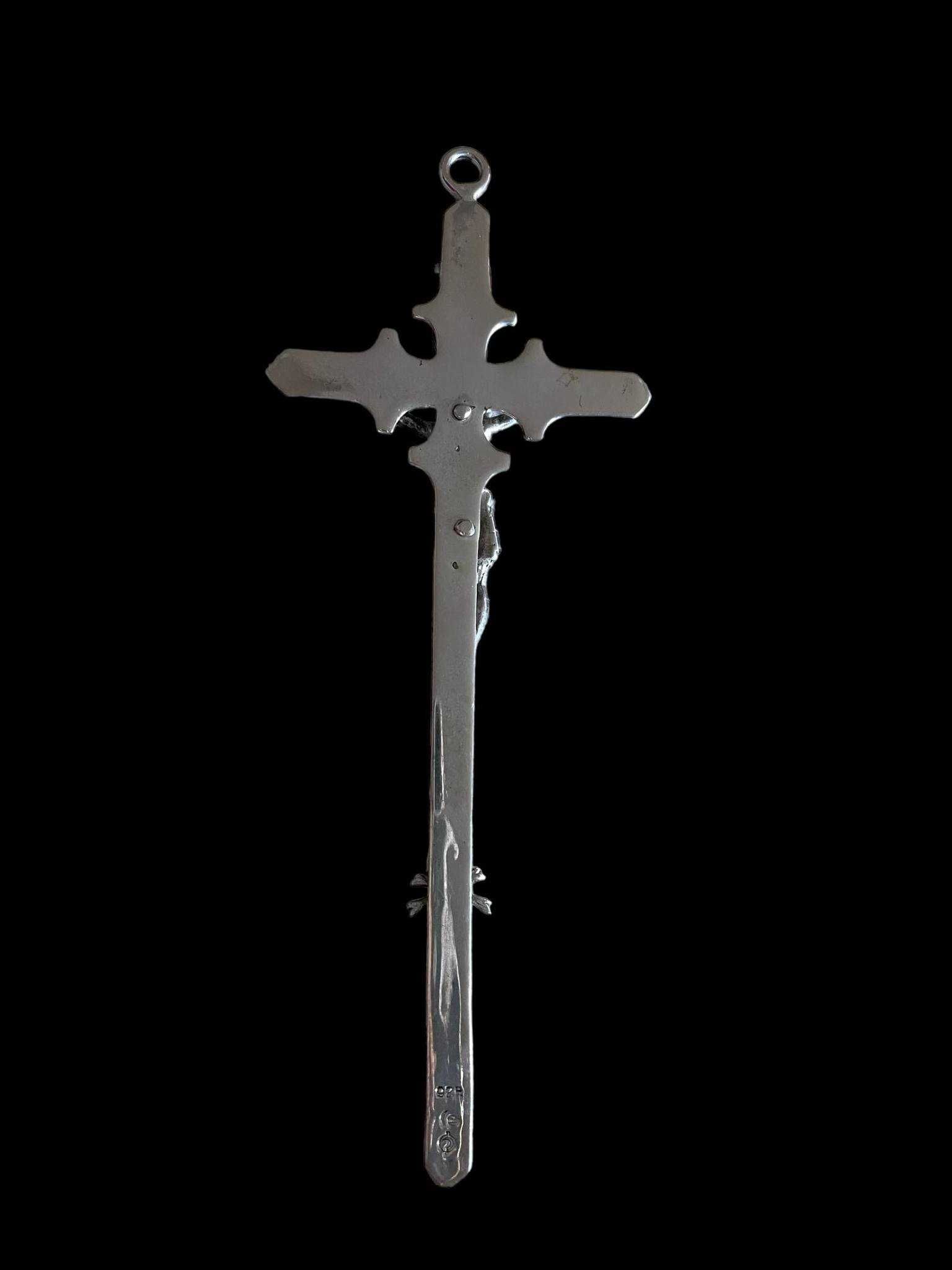 Crucifix din argint 16 cm