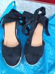Sandale negre dama