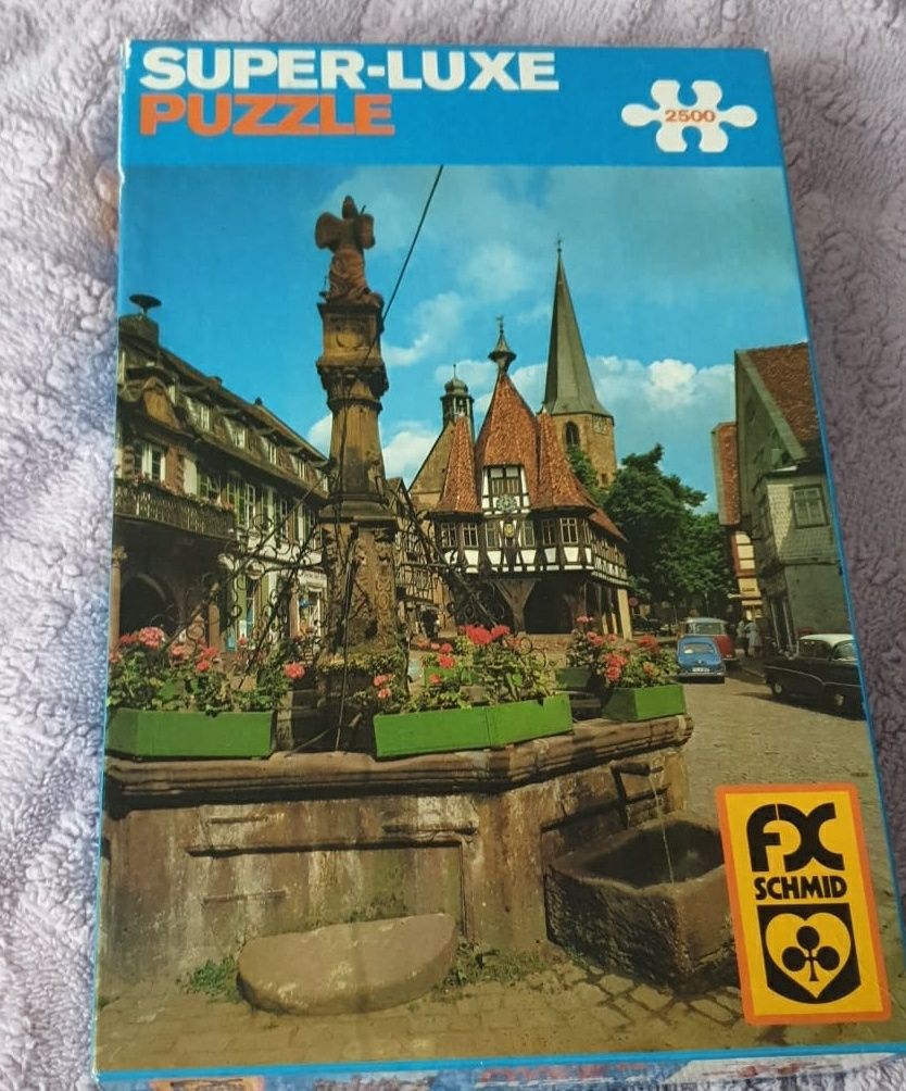 Tablou înrămat din puzzle 110×85cm