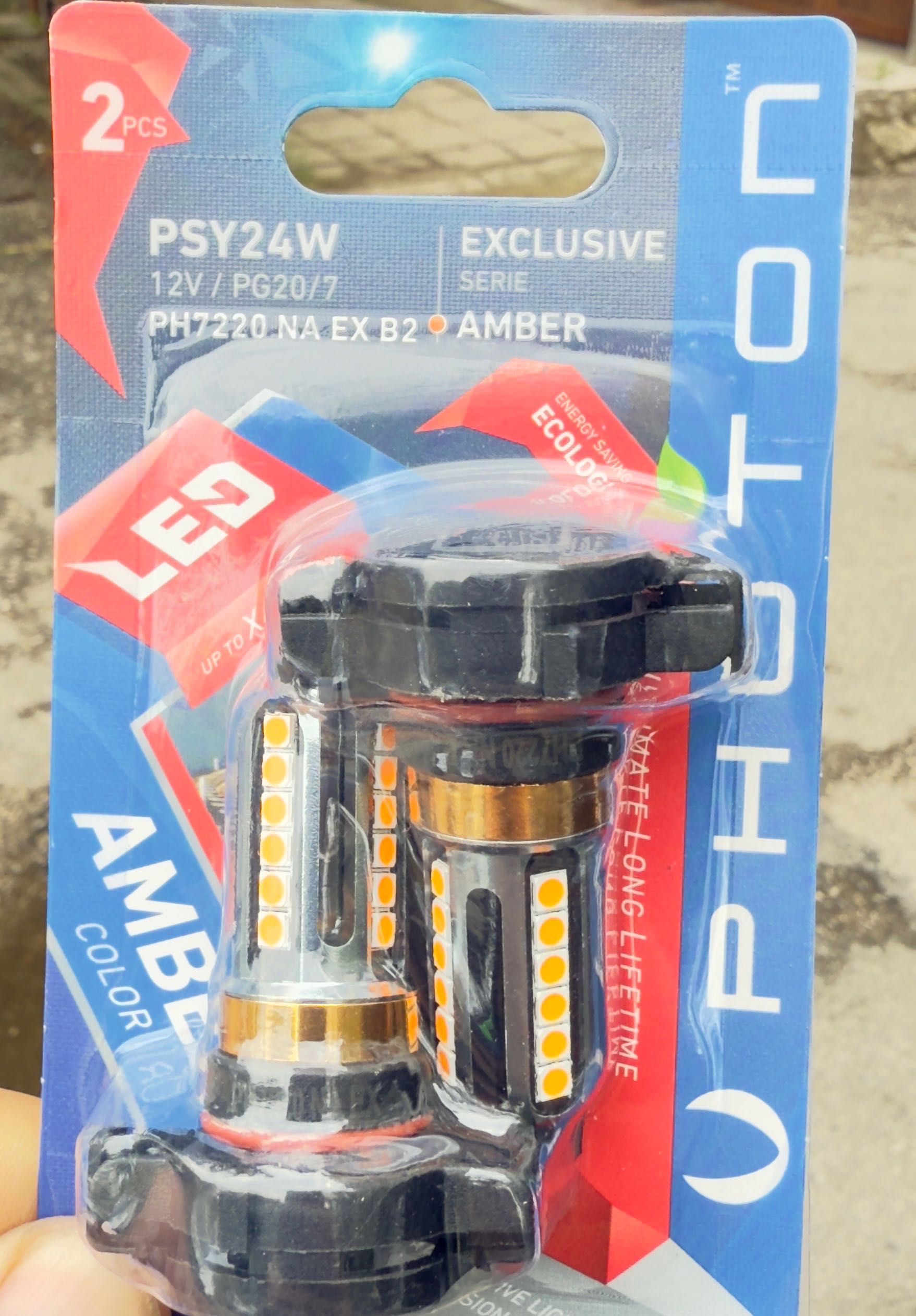 Лед крушки PSY 24W,цвят:жълт