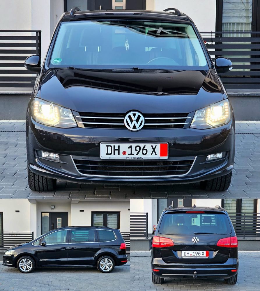 Vw Sharan Model Match 2,0 140 cp An 2013 Euro 5 Xenon/Lec/Piele