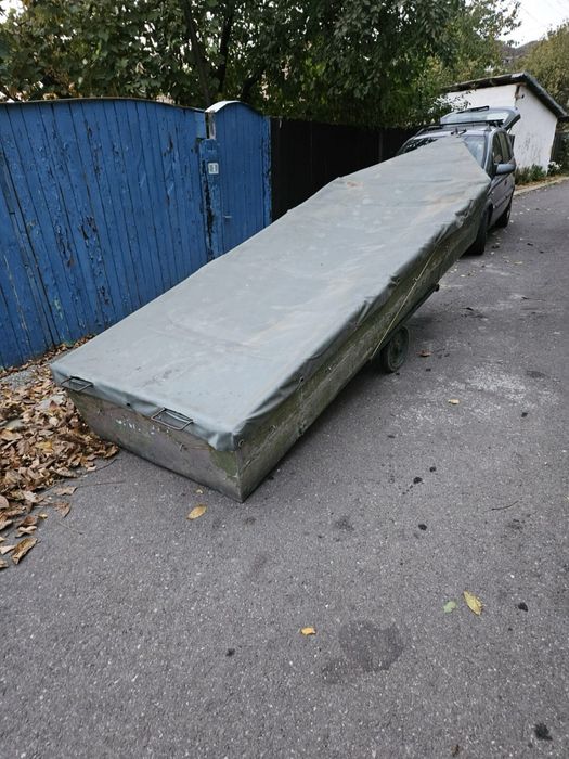 Vând Barcă artizanală aluminiu 4,3m