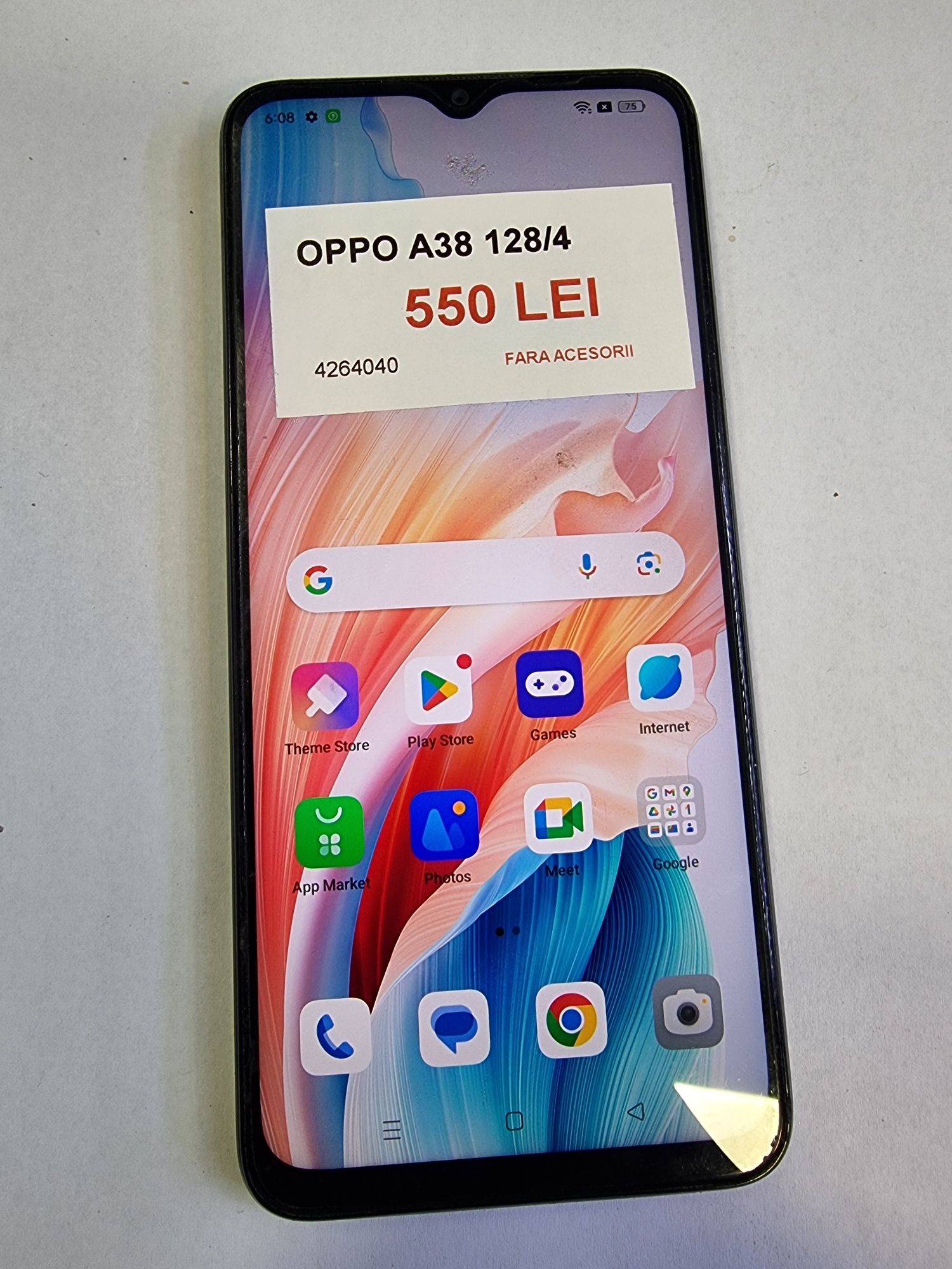 OPPO A38 128Gb•Amanet Lazar Crangasi•42640