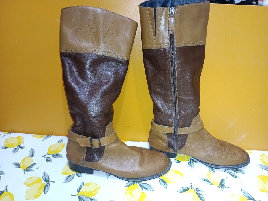 Tommy Hilfiger N 38 кожени ботуши - 45 лв