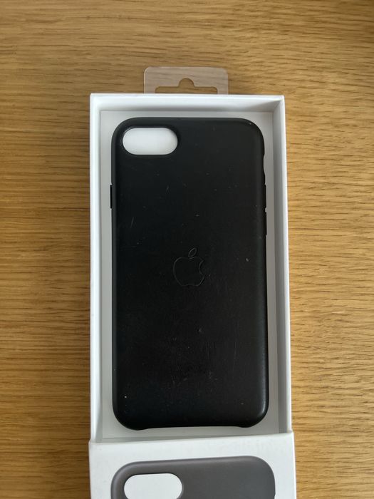 Husa piele naturala Iphone SE, originala