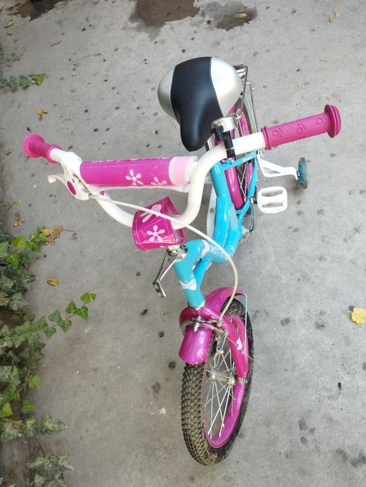 Детский велосипед для девочек 4-7 лет
