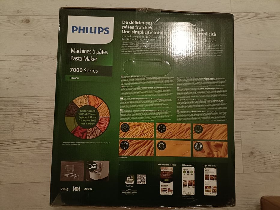 Aparat/masina de facut paste Philips HR 2660 Pasta Maker  7000 series